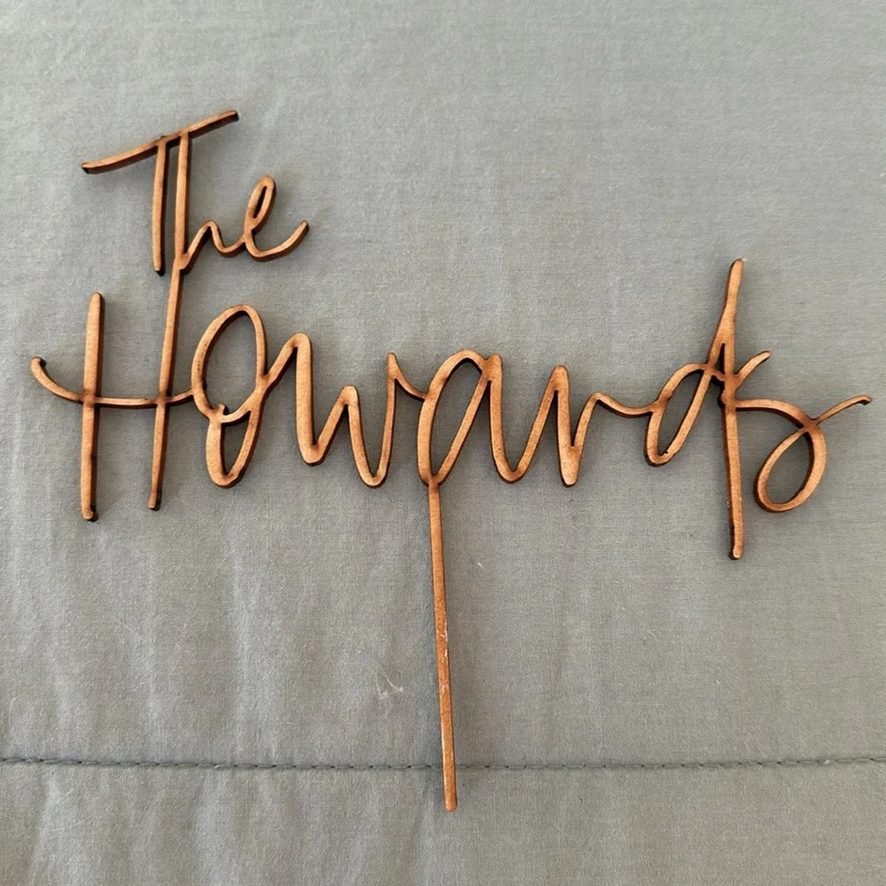 Cake topper